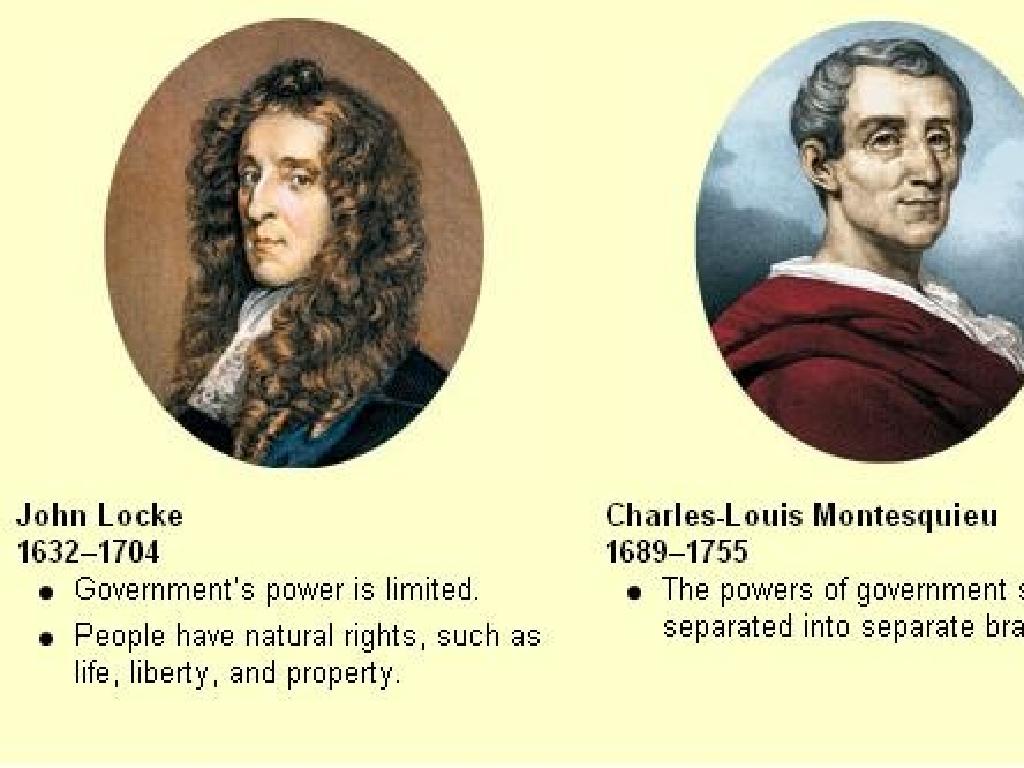 john locke montesquieu portraits