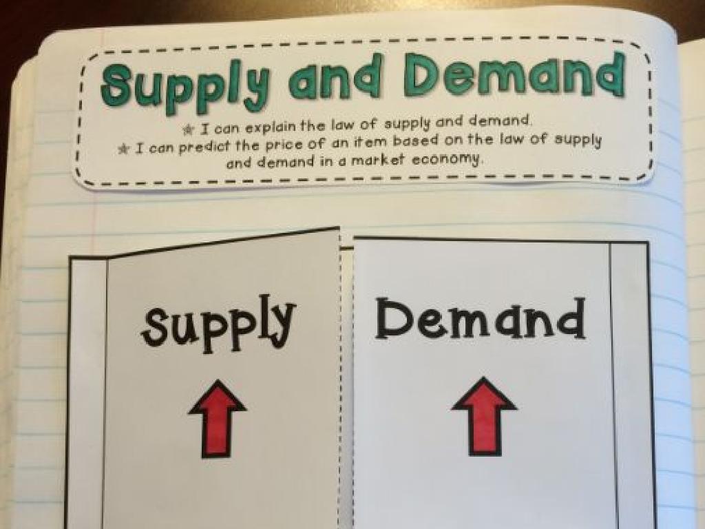 supply demand chart notebook