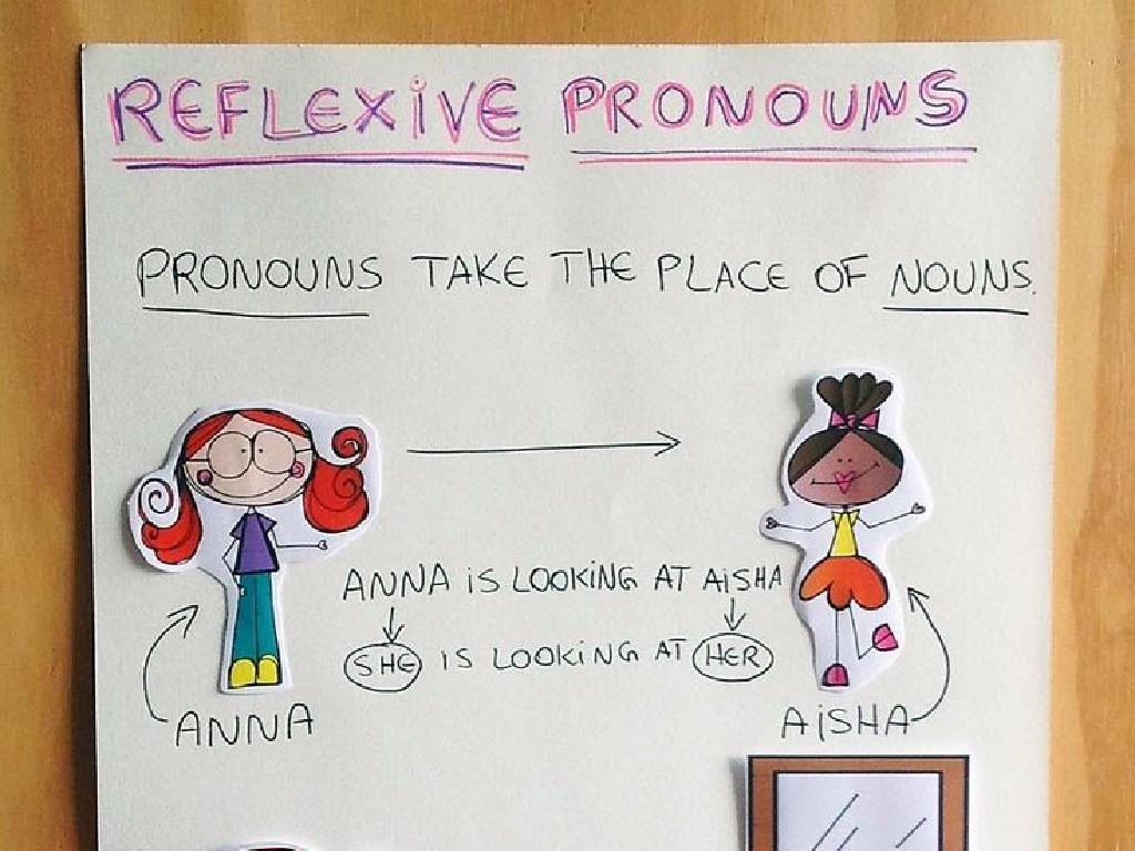 reflexive pronouns poster