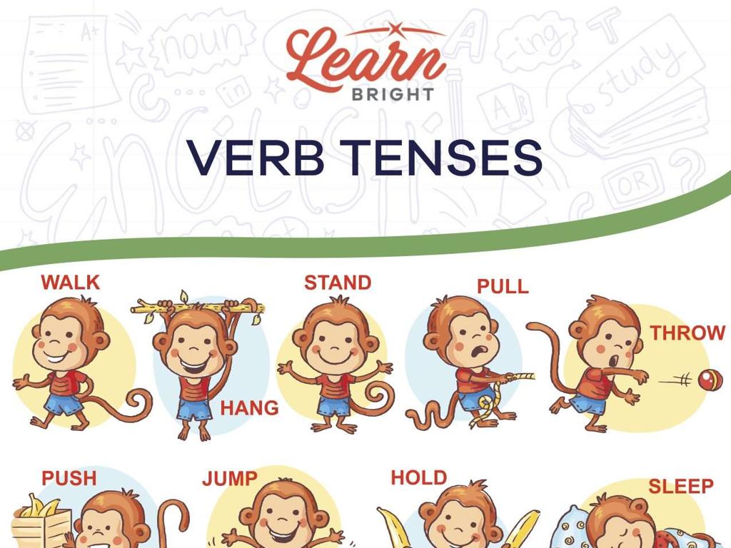 monkey verb tenses