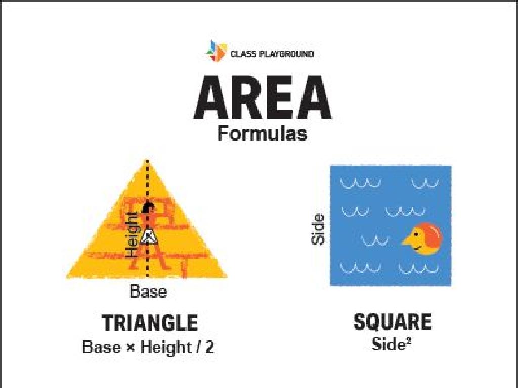 triangle square area formulas