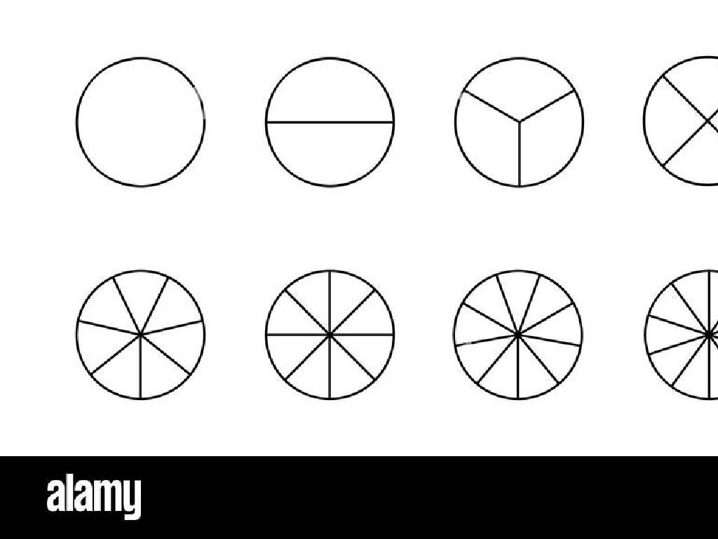 segmented circle diagrams