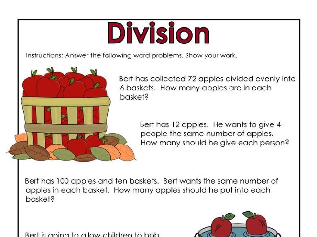 apple basket division