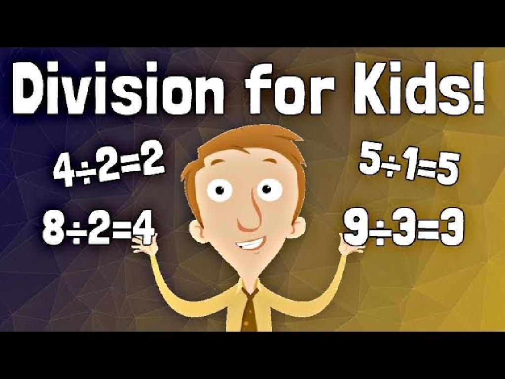 kid teaching division