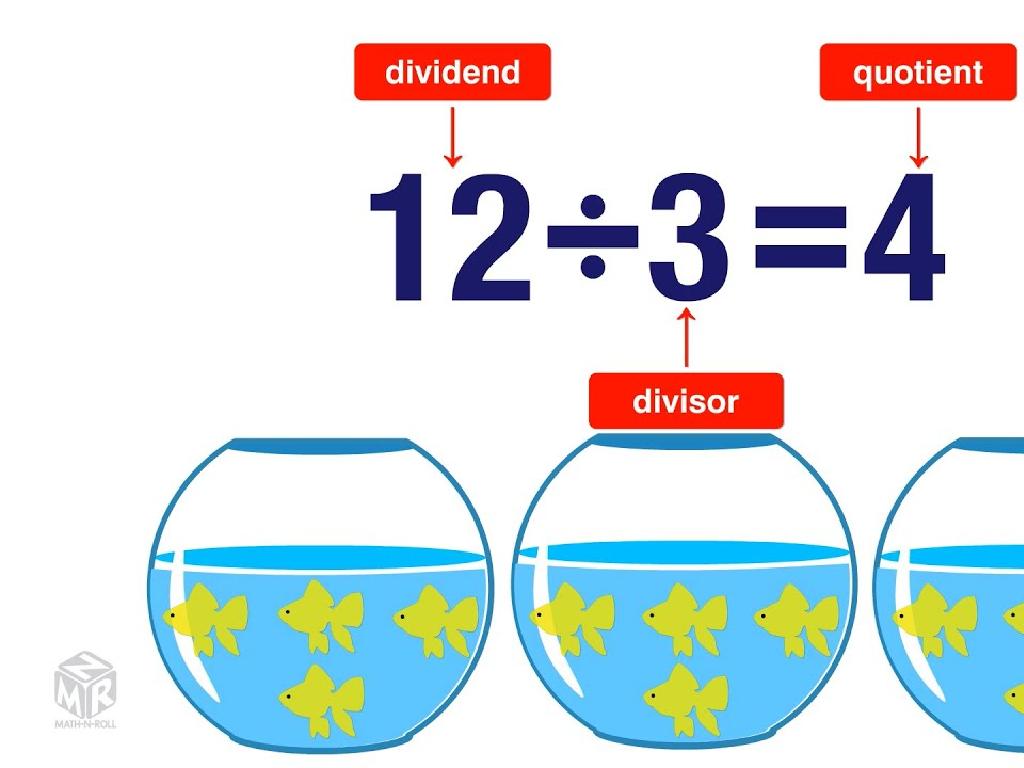 fishbowl division equation