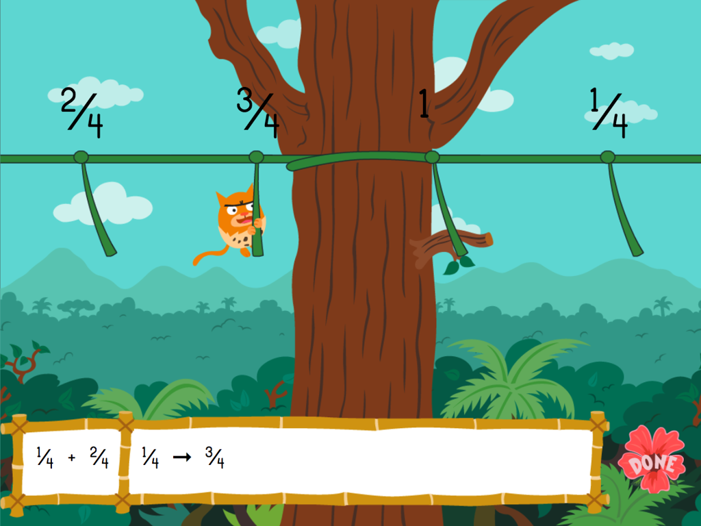 cat fractions play