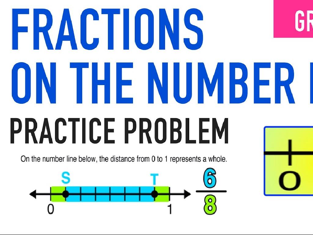 number line fractions