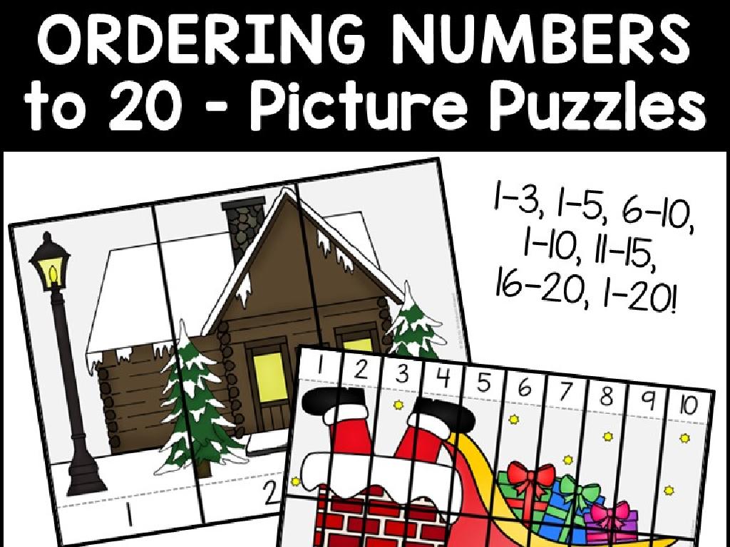 snowy cabin number puzzle