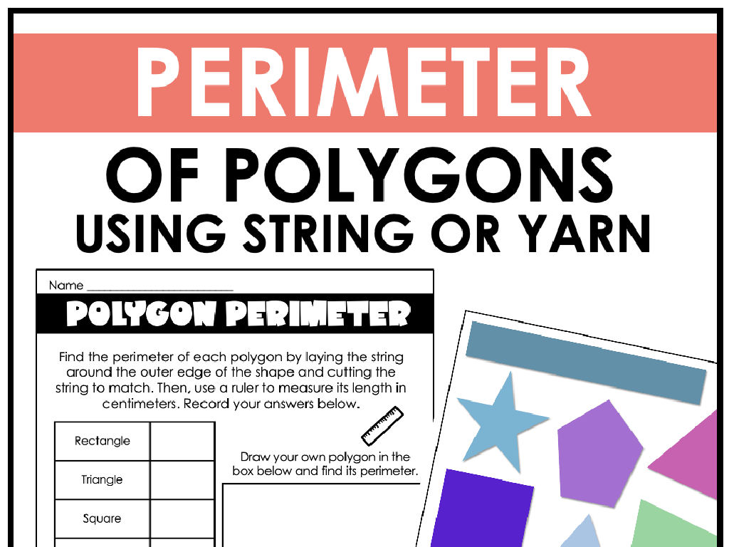 polygon perimeter worksheet