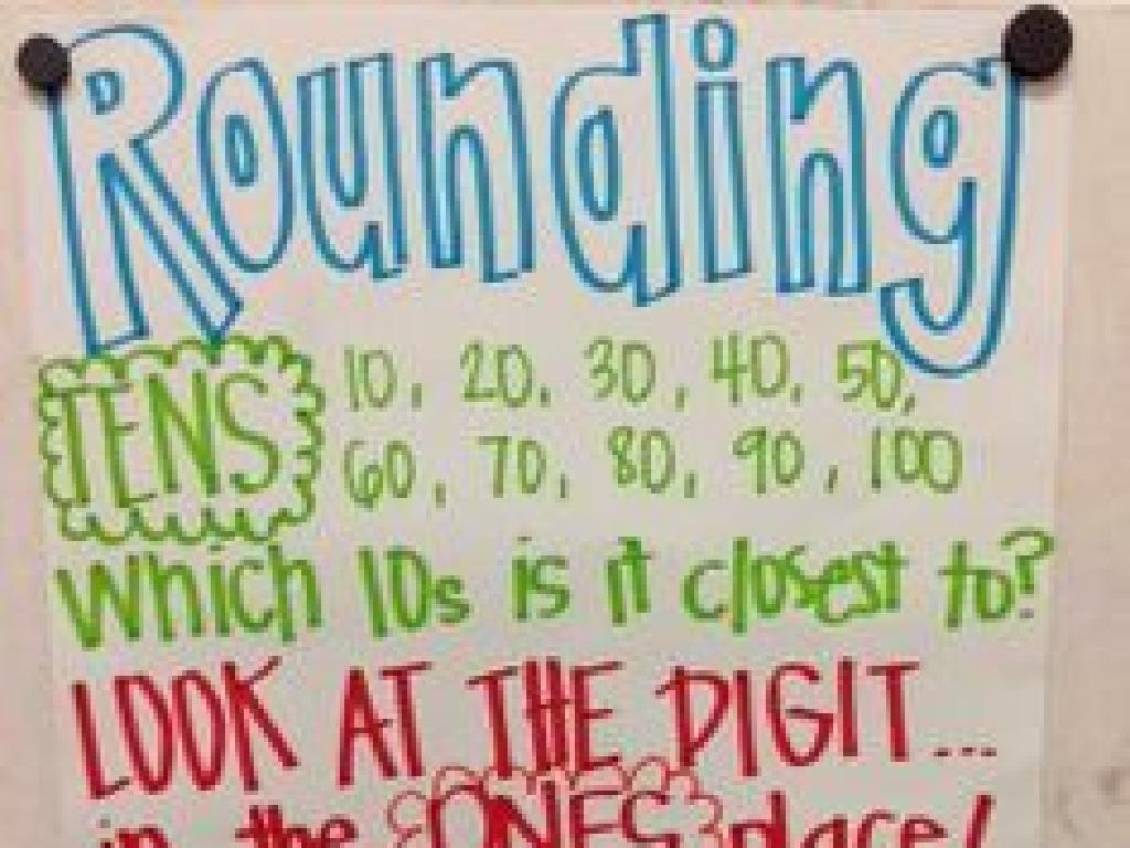 rounding numbers examples