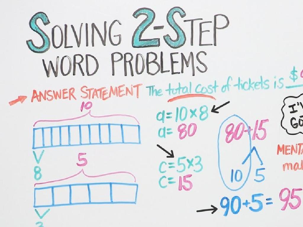 2-step word problems