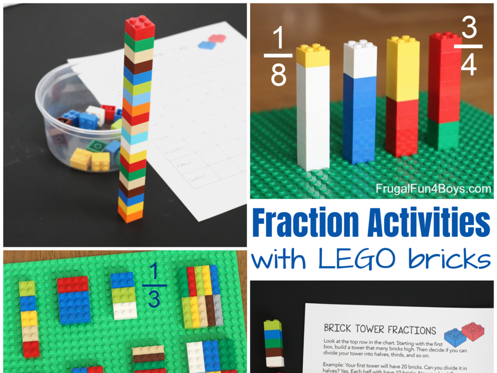 lego fraction activities