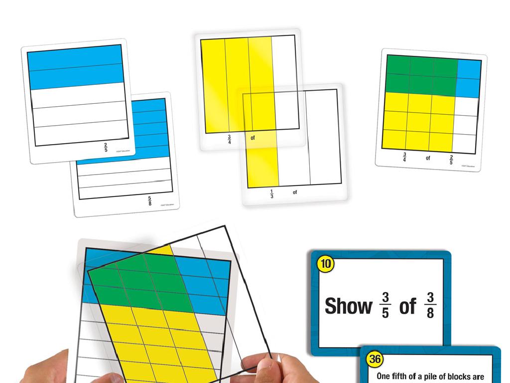 fraction cards interaction