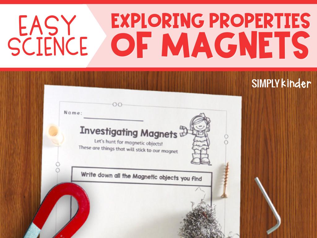 magnet exploration worksheet