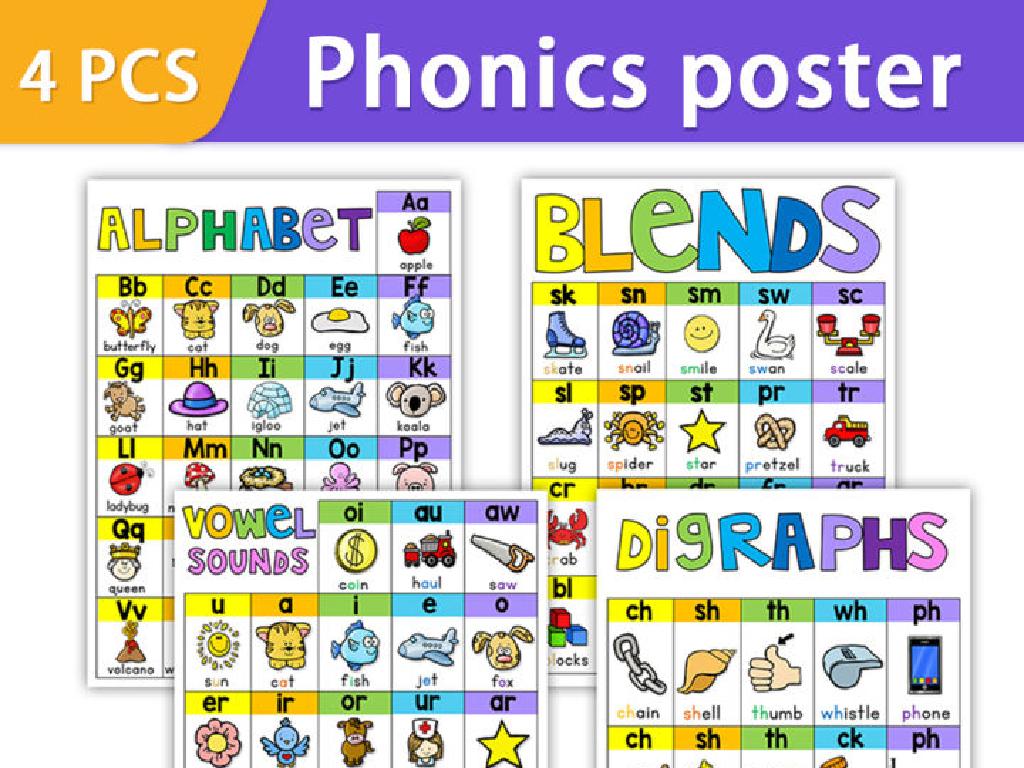 phonics alphabet posters