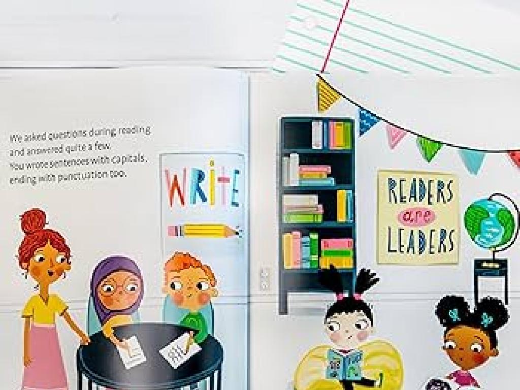 colorful classroom reading