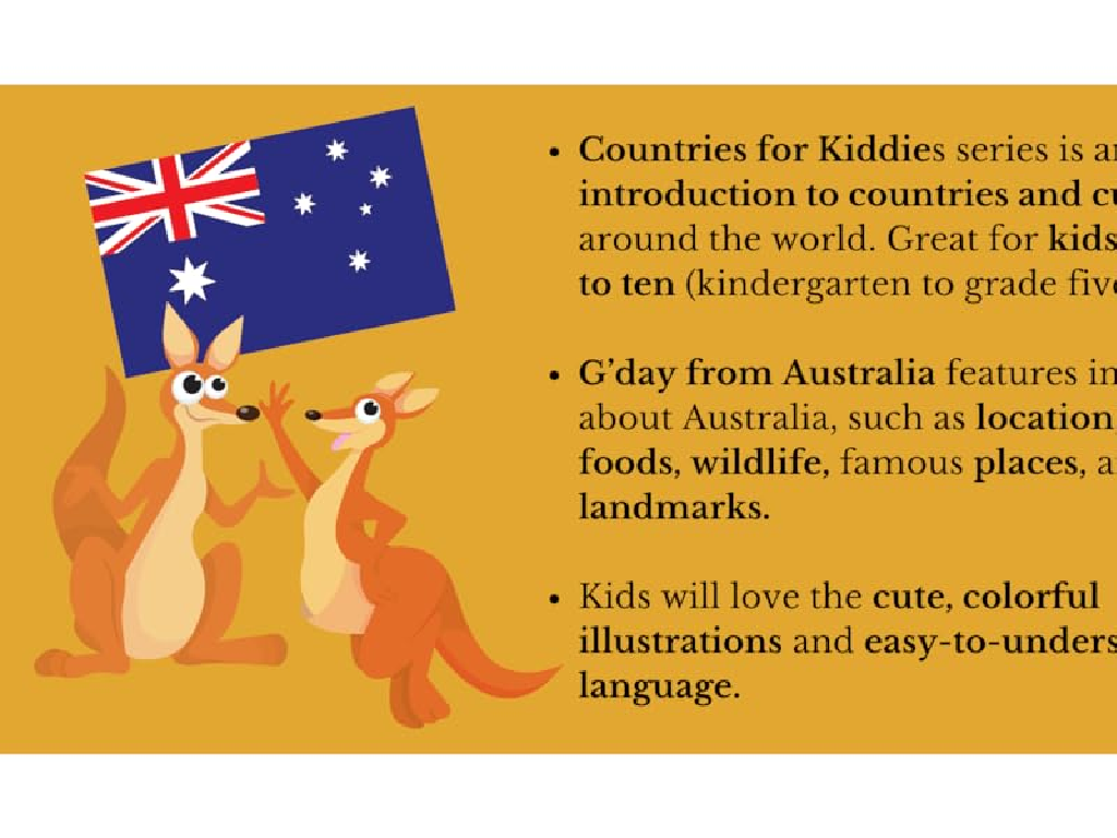 kangaroos australian flag