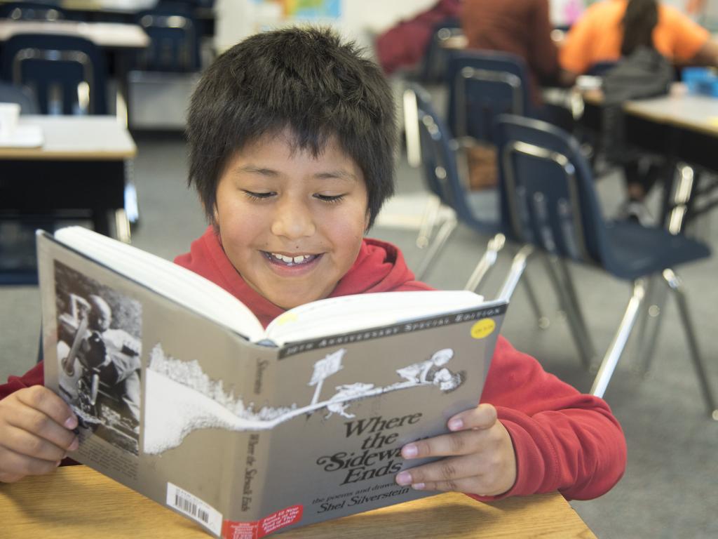 classroom book reading