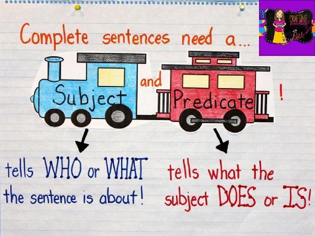 sentence structure train