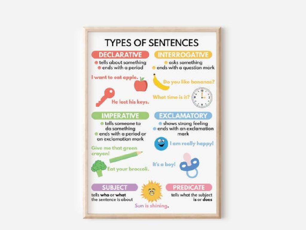 sentence types examples