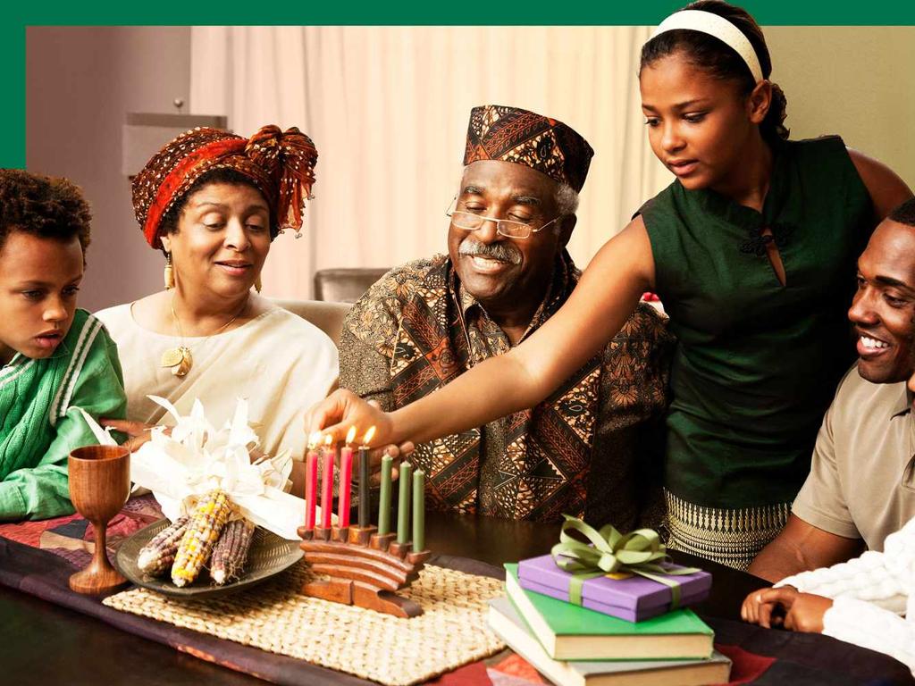 kwanzaa family celebration